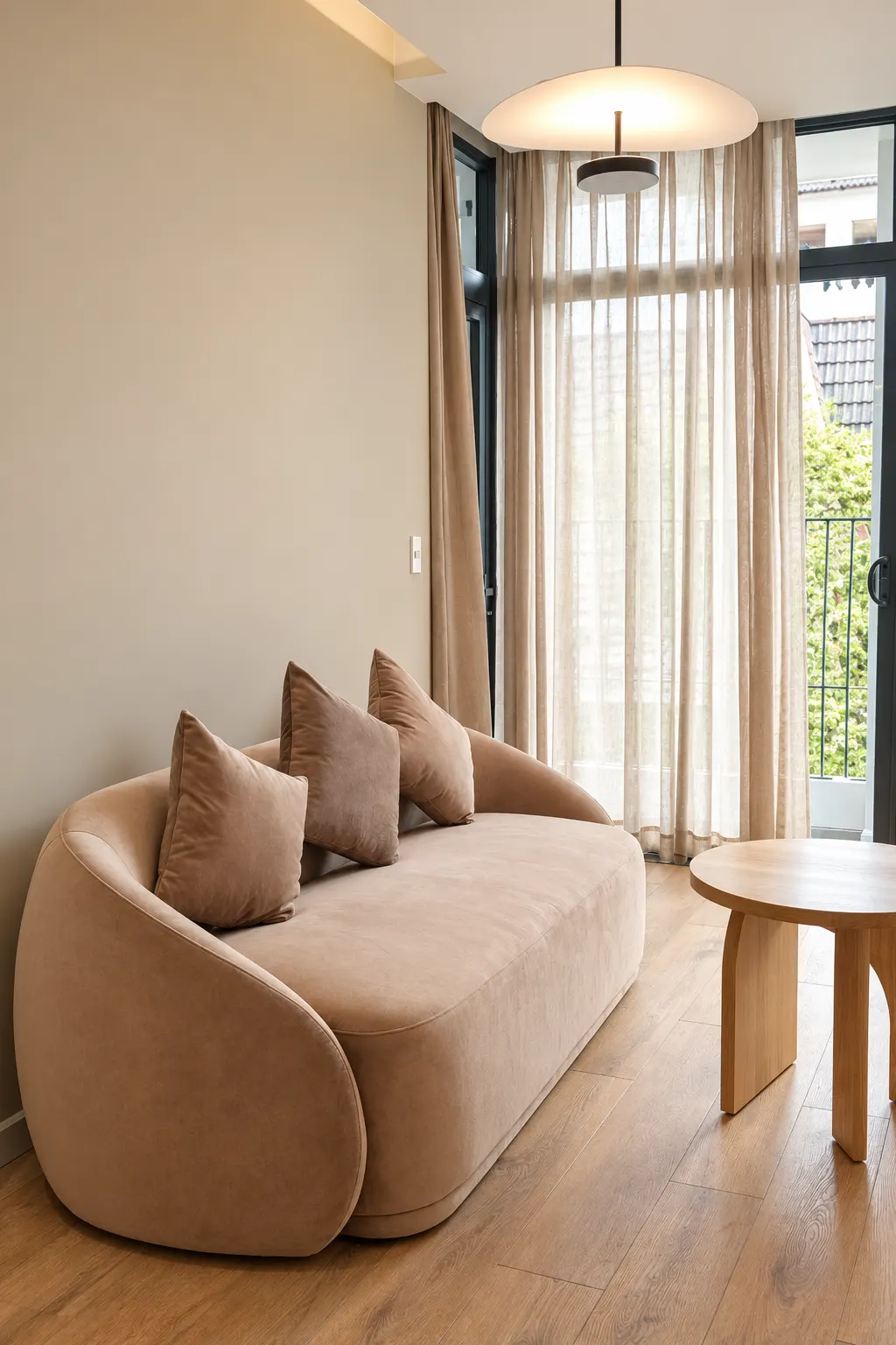 Living room seating area